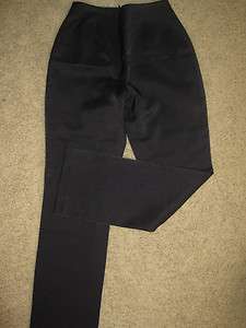 Womens Black Rina Rossi Pants Slacks made in USA sz 2  
