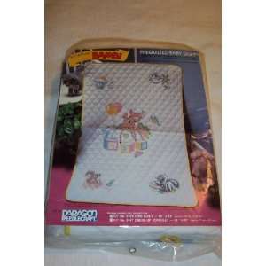  Walt Disney Bambi Prequilted Baby Quilt Kit Everything 