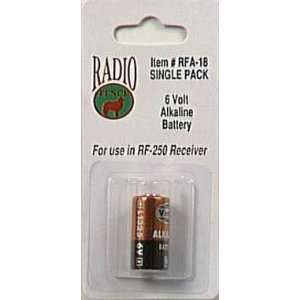    Radio Systems 6 Volt Alkaline Battery (RFA 18 11)