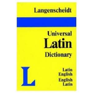  Langenscheidt 291732 Universal Dictionary   Latin English 