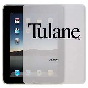  Tulane banner on iPad 1st Generation Xgear ThinShield Case 
