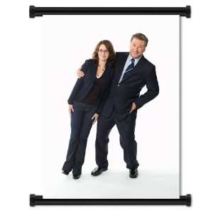  30 Rock TV Show Fabric Wall Scroll Poster (16x21) Inches 