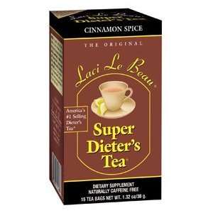  Laci Le Beau Super Dieters Tea Bags, Cinnamon Flavor, 15 