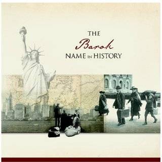 The Barok Name in History by Ancestry ( Paperback   July 1, 2007 