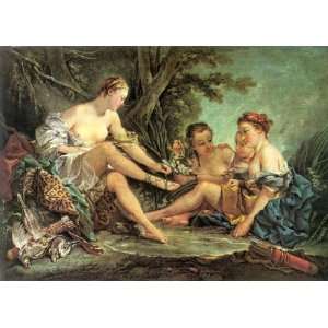  Hand Made Oil Reproduction   François Boucher   50 x 36 