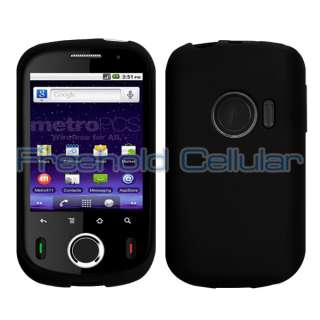 Black Soft Silicone Case Cover Skin for Huawei M835  