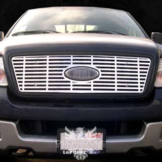 Ford F150 04 08 Flame Tailgate Tail Gate Oval Chrome Style Decal Trim 