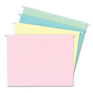  Hanging File Folders, 1/5 Tab, 11 Point Stock, Letter 