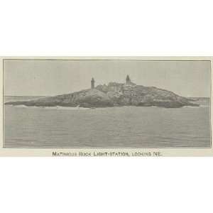  Matinicus Rock Light,Lighthouse,Maine,ME,1894