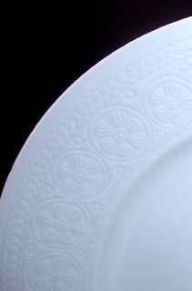 Laveno Diamondstone White Embossed Salad Plate  