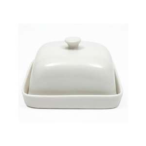  Porcelain Square Butter 12cm