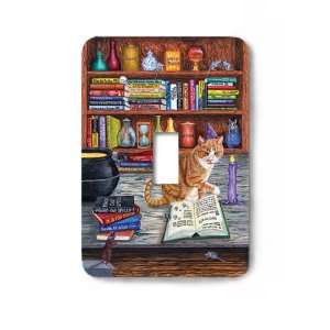  Magical Cat Decorative Steel Switchplate Cover