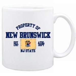  New  Property Of New Brunswick / Athl Dept  New Jersey 