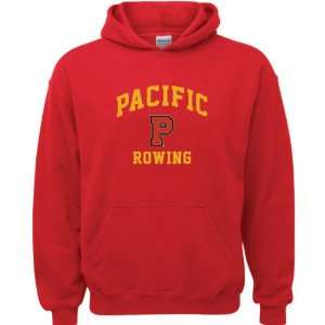  Pacific Boxers Red Youth Rowing Arch Hooded Sweatshirt 