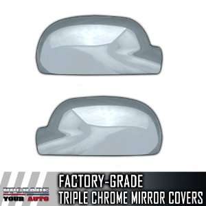  02 09 Chevrolet TrailBlazer Full Chrome Mirror Covers 