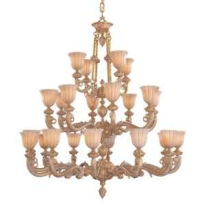 By Crystorama Lighting Hadley Collection French White Finish 12 Lights 