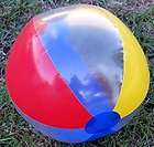   True Living Inflatable 16 Rainbow Beach Ball/Pool Party Fun/FREE SH