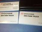 2004 dodge ram truck gas owner s manual package one