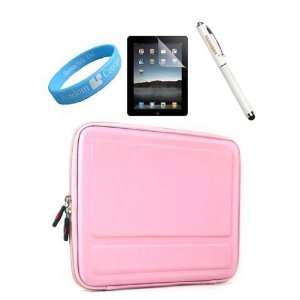 Cube Baby Pink Carrying Case for iPad + Apple iPad Executive White 