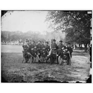   Reprint Fort Monroe, Va. Officers of 3d Pennsylvania Heavy Artillery