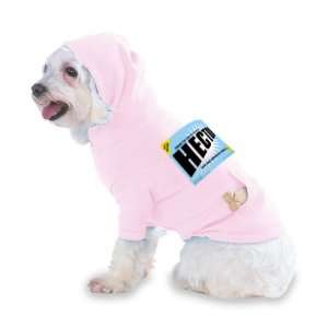   HECTOR Hooded (Hoody) T Shirt with pocket for your Dog or Cat LARGE Lt