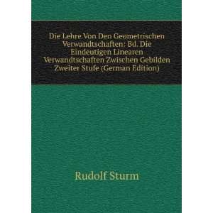   Zwischen Gebilden Zweiter Stufe (German Edition) Rudolf Sturm Books