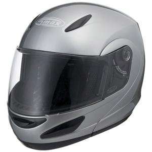  GMax GM44 Helmet   Medium/Silver Automotive