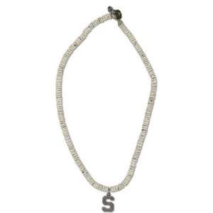 Michigan State Spartans Mens Shell Necklace Sports 
