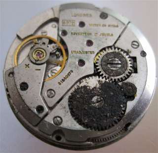 LONGINES MANUAL MOVEMENT AND DIAL CAL 6972  