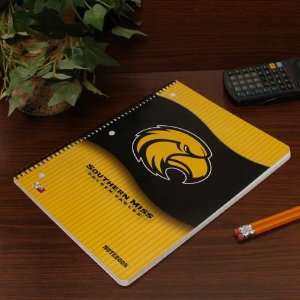  Southern Miss Golden Eagles Spiral Notebook Sports 