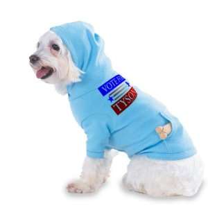  VOTE FOR TYSON Hooded (Hoody) T Shirt with pocket for your 