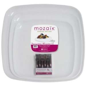  Mozaik Platter Set with Mini Forks