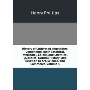   to Art, Science, and Commerce, Volume 1 Henry Phillips Books