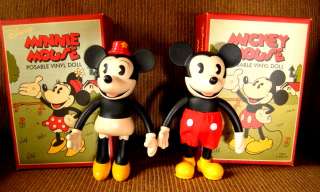 Up for auction are 2 new Disney dolls Minnie Mouse and Mickey Mouse 