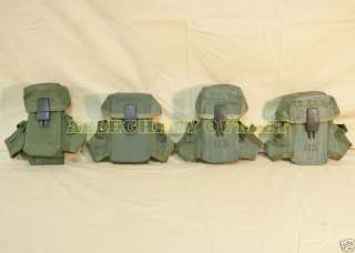 Lot of 4 US Military Army Surplus 30 Round Mag Magazine Pouches w 