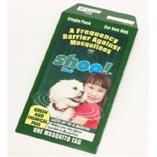 Shoo Tag for Dogs Mosquito   Single Pack by shooTag
