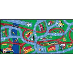  Highways & Byways Play Rug   4 x 7 Rectangle