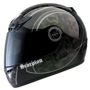  Scorpion EXO 400 Skull Bucket Street Helmet Automotive