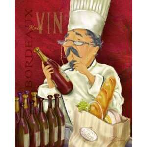 Shari Warren   Wine Chef I Canvas 