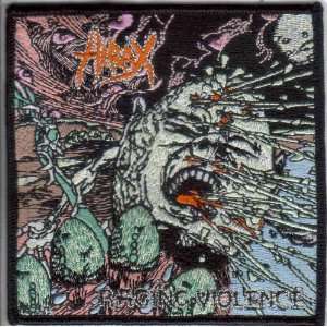  Hirax Raging Violence Embroidered Patch 