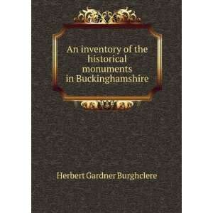  An inventory of the historical monuments in 