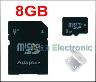 HOT 8GB Micro SD MicroSD TF Memory Card+ Adapter + Box  