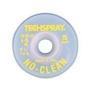  Tech Spray Wick No Clean Size 3 Green 100 Ft .075W
