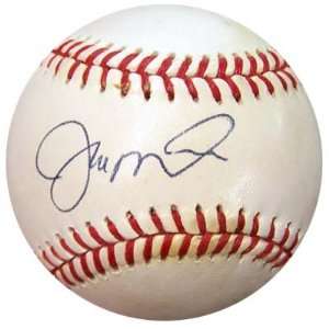 Joe Montana Autographed AL Baseball PSA/DNA #J91043  