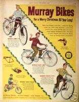 Murray Bike Christmas Bicycles Flite~Fleet~Park AD  
