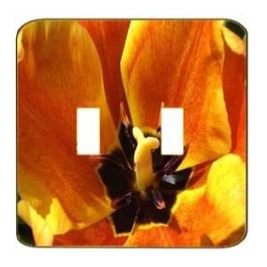  Light Switchplate Cover   Double Toggle   Metal Designer 