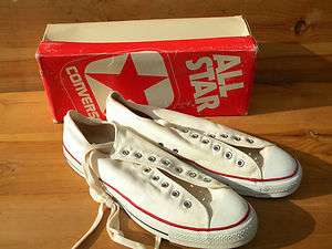   Mens Converse Square Label Sneakers Sz 13.5 Deadstock Made in the USA