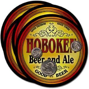  Hoboken, GA Beer & Ale Coasters   4pk 