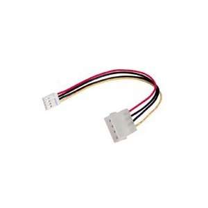 Power Converter Cable, Molex 4 pin to Floppy Power Connector  