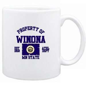  New  Property Of Winona / Athl Dept  Minnesota Mug Usa 